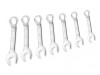 Britool Combination Spanner Set 7 Piece Stubby