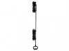 Byron Mechanical Butlers Black Iron Pull Only