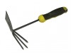 Faithfull Hand Hoe Cultivator Carbon Soft Grip