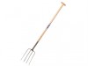 Faithfull Manure Fork 4 Prong 48in Handle