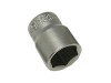 Faithfull Hexagon Socket Chrome Vanadium 3/8in Drive 10mm