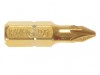 Irwin Screwdriver Bits (10) Pozi pz1 25mm Titanium
