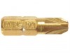 Irwin Screwdriver Bits (10) Pozi pz3 25mm Titanium