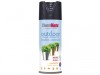 18304 Outdoor Metallic Spray 400ml Black