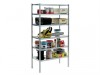 Raaco Galvanized Shelving With 6 Shelves