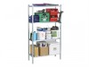 Raaco Galvanized Shelving With 4 Shelves