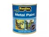 Rustins Metal Paint Smooth Satin Black 1 Litre
