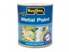 Rustins Metal Paint Smooth Satin White 1 Litre