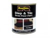 Rustins Step & Tile Paint Black 1 Litre