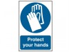 Scan Protect Your Hands - PVC (200 x 300mm)