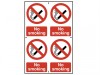 Scan No Smoking - PVC (200 x 300mm)