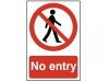 Scan No Entry - PVC (200 x 300mm)