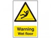 Scan Warning Wet Floor - PVC (200 x 300mm)