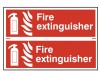 Scan Fire Extinguisher - PVC (300 x 200mm)