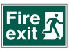 Scan Fire Exit Man Running Right - PVC (300 x 200mm)