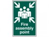 Scan Fire Assembly Point - PVC (200 x 300mm)