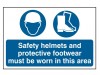 Scan Safety Helmets + Footwear To Be Worn
