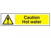 Scan Caution Hot Water - PVC (200 x 50mm)