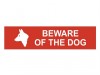 Scan Beware Of The Dog - PVC (200 x 50mm)