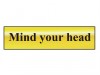 Scan Mind Your Head - Pol (200 x 50mm)
