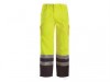 Scan Hi-Vis Motorway Trouser Yellow Black Extra Large