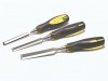 Stanley FatMax Thru Tang Chisel 3 Piece Set